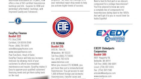 Exhibitor Directory 2018 page