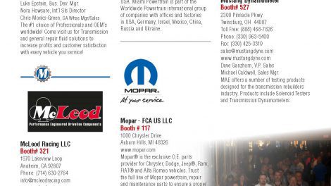 Exhibitor Directory 2018 page