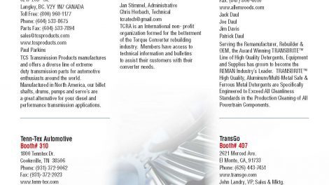 Exhibitor Directory 2018 page