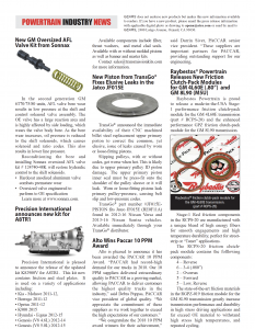 powertrain industry news page