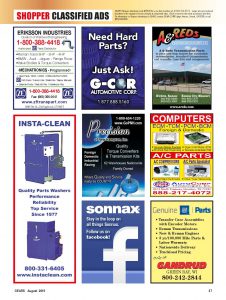 shoppers and classified page
