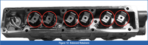 figure 12: solenoid retainers