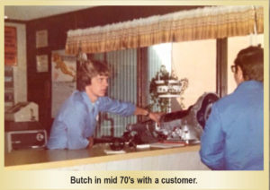 Butch in mid 70s