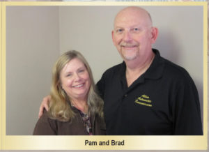Pam and Brad