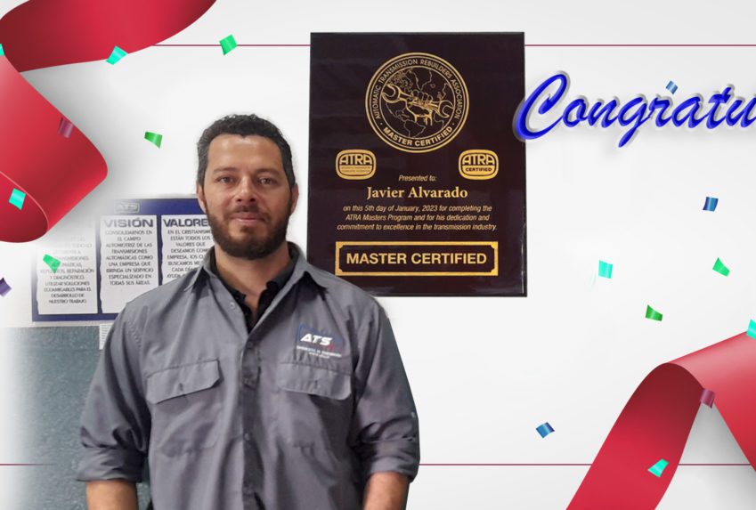 Javier Alvarado, ATRA Master Certified