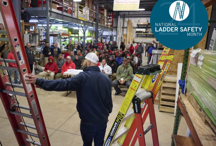 National Ladder Safety Month is Coming PR Image 2.21.24